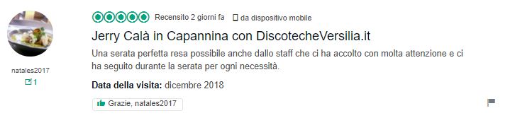 jerry calà capannina recensioni